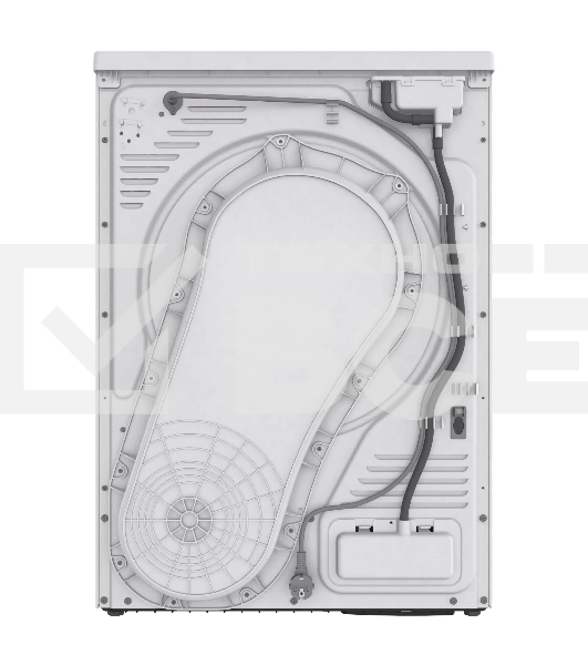 Сушильная машина Gorenje DHNA92/C белый, 9 кг, сушка - конденсационная, программ - 15, 59.5 x 84.5 x 67 см