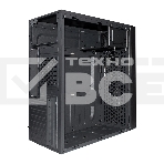 Компьютерный корпус Miditower ExeGate AA-440-UNS500 (ATX, БП UNS500 с вент. 12см, 2*USB, аудио, черный), фото3