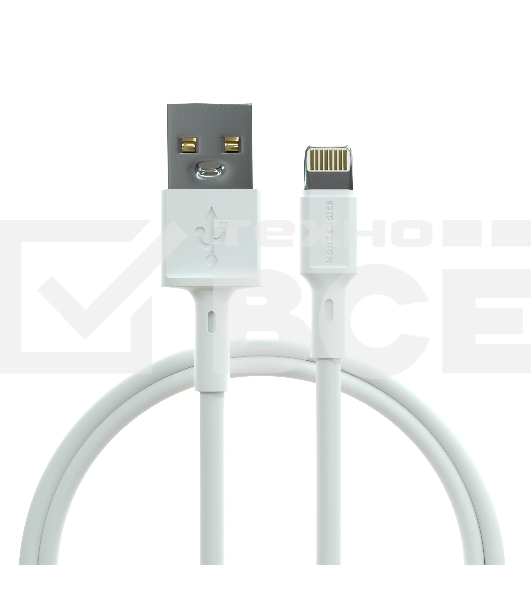 Сетевое зарядное устройство MORE CHOICE (4610196409028) NC11i СЗУ 2USB 2.4A для Lightning 8-pin белый
