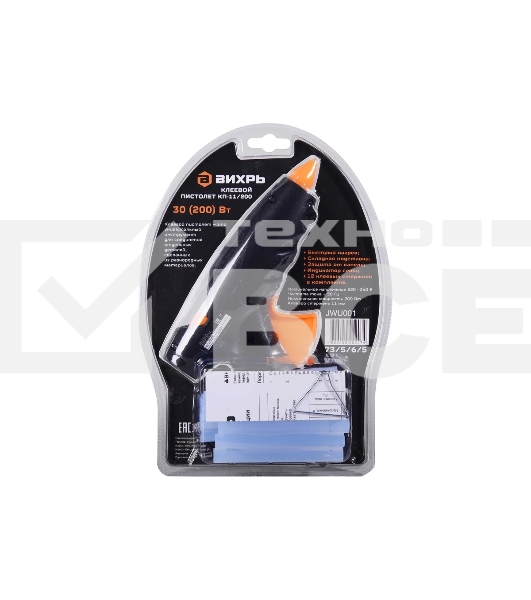 Клеевой пистолет Вихрь КП-11/200 73/5/6/5