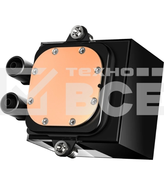 Система охлаждения PCCooler DS360 BK (310W, 360мм, LED temp., Black, ARGb Pump/Fans: 3x120мм, 86.73CFM, 28dBA, 2200RPM/Pump height 67мм, 28dBA, 3200RPM, Rad thickness 27мм/S: 1851, 1700, 1200, 20XX, 115X, AM5, AM4)