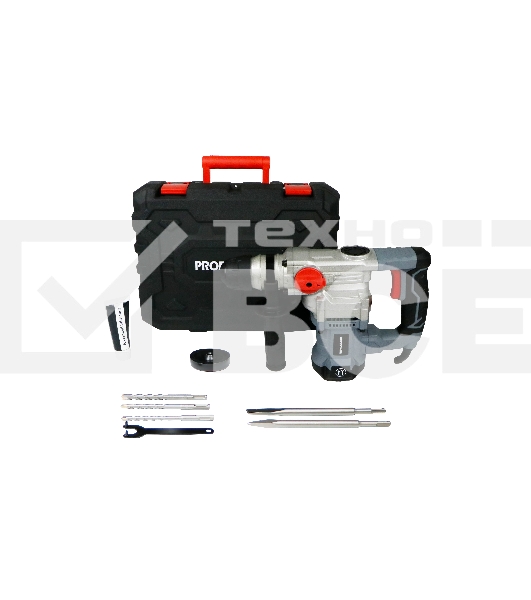 Сетевой перфоратор SDS-Plus ProfiPower PBH26 (вертикальный, 1300Вт, 4,7Дж, 3режима, Ø26мм, 0-1300об/м)