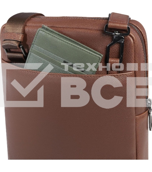 Сумка мужская Piquadro CRONUS CA1816S134/M коричневый натур.кожа