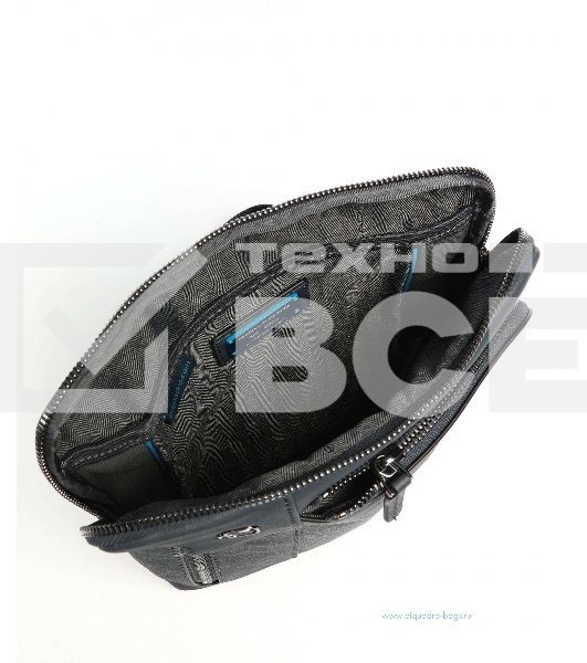 Сумка мужская Piquadro Black Square CA1816B3/BLU4, синий, натур.кожа