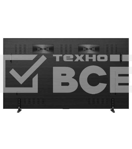 Телевизор Hisense 116' 116UXQ черный MiniLED 4K UHD 120Hz Smart TV VIDAA