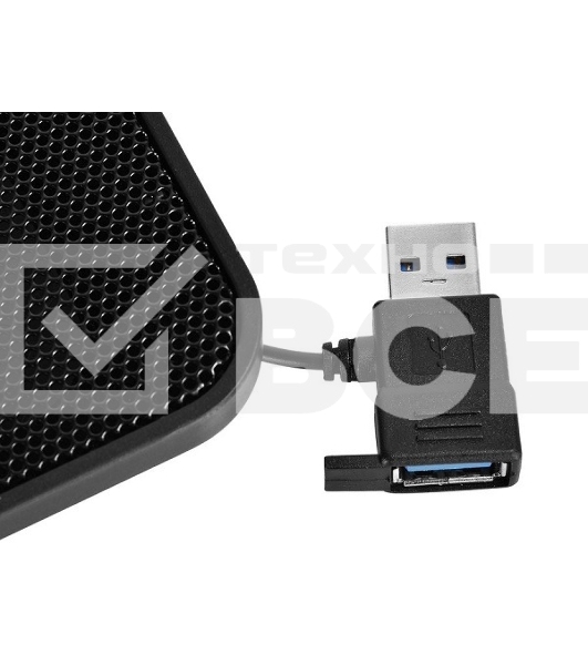 Подставка для ноутбука Deepcool U PAL 15.6' 390x280x28мм 26dB 1xUSB3.0 765g черный