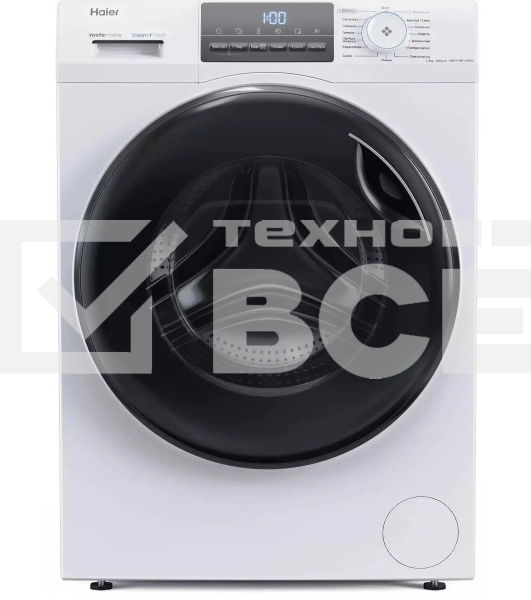 Стирально-сушильная машина Haier HWD70-BP14929A, с фронтальной загрузкой, 7кг, 1400об/мин, с паром, с сушкой, инверторная
