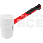 Киянка резиновая Matrix 11198 910 г, белая резина, фибергласовая рукоятка, фото4