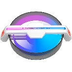 Вентилятор для корпуса ALSEYE Φ12(DM12)-W (Clear Frame), фото4