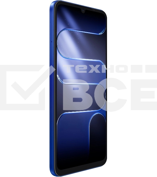 Смартфон Tecno Spark Go 3 64Gb 4Gb синий моноблок 3G 4G 2Sim 6.75' 720x1600 Android 15 13Mpix 802.11 a/b/g/n/ac NFC GPS GSM900/1800 Protect microSD max1024Gb