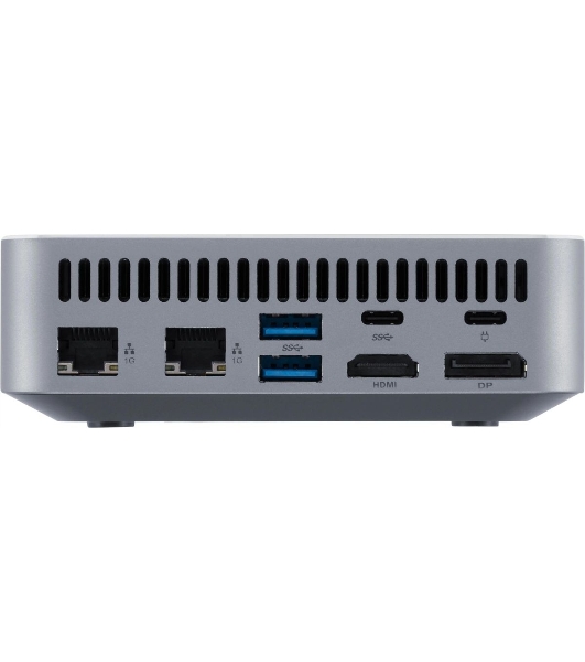 Неттоп IRU Tactio 515 i5 12450H (2) 16Gb SSD512Gb Iris Xe Windows 11 Pro 64 2xGbitEth WiFi BT 100W серый (RUS) (2195518)