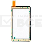 Сенсорное стекло (тачскрин) ZLD070038MQ72-F-A, черное, фото4