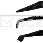 Пароочиститель ручной Kitfort КТ-9138-2 1050Вт черный/зеленый, фото3