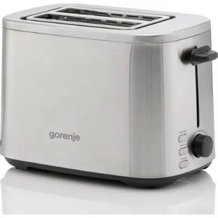 Тостер Gorenje T800DS нержавеющая сталь, 800 Вт, 2 слота