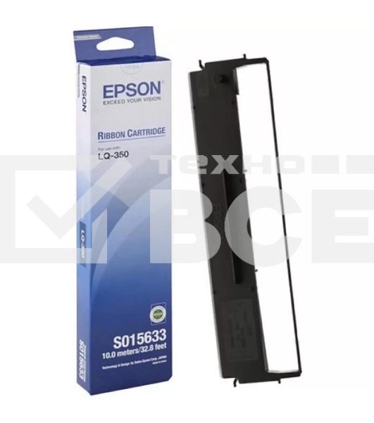Картридж Epson C13S015633BA черный (3000000 стр.) для LQ-300, LQ-350