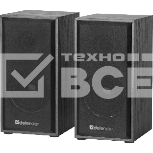 Колонки Defender SPK-240 2.0 black (2x3 Вт, USB пит, раз. д. науш.)