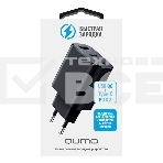 СЗУ Qumo Energy GaN PD 30W (Charger 0073), три порта: 2х Type-C PD + USB-A QC3.0,черный, фото4