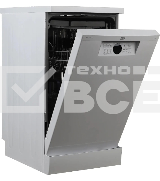 Посудомоечная машина Beko BDFS26120WQ  отдельностоящая, белый