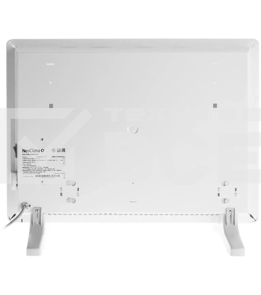 Конвектор Neoclima Comforte T1.5 белый, 1500 Вт, 20 м2, термостат