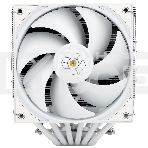 Кулер для процессора Thermalright Royal Pretor 130 белый (4-pin PWM, 158mm, Ni/Cu, 6x6mm, 1x120+1x130mm, 80.45CFM/81.88CFM, 29.4dBA/28.3dBA, 2150PM/1750RPM, S: 1200, 1700, 1851, 2011, 2066, 115X, AM4, AM5, white), фото2