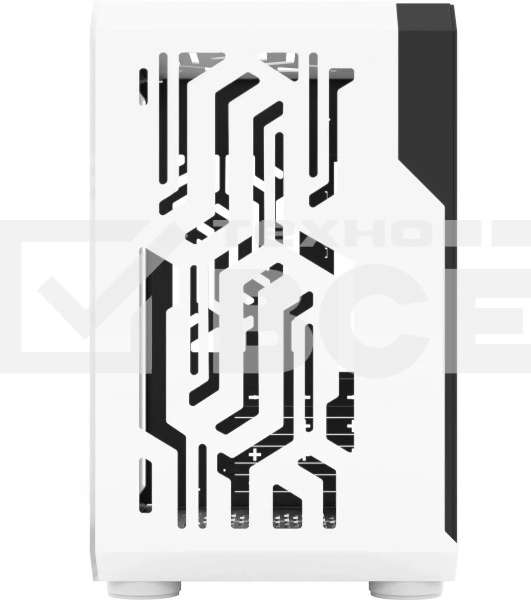 Компьютерный корпус Bloody BD-CC110 белый без БП mATX 5x120mm 2xUSB3.0 audio