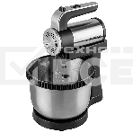 Миксер Endever Sigma-12 c чашей, черный/стальной, 800 Вт, 2 вида насадок, 5 скоростей, фото 1