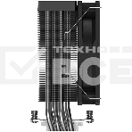 Кулер для процессора ID-Cooling BLITZ X4 черный 120мм алюминий+медь 1500rpm 26.6db 4-pin 180W 152мм, фото3