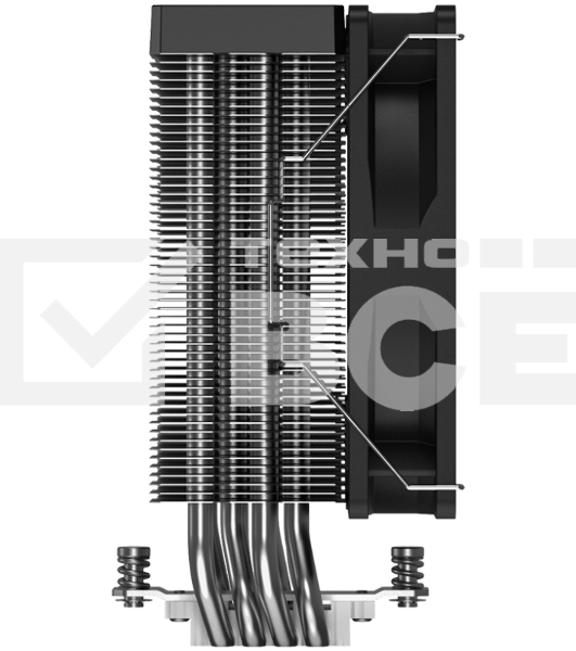 Кулер для процессора ID-Cooling BLITZ X4 черный 120мм алюминий+медь 1500rpm 26.6db 4-pin 180W 152мм