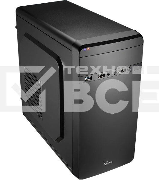 Компьютерный корпус Aerocool/Formula Qs-180 черный без БП mATX 1x80мм 2xUSB 2.0 1xUSB 3.0 audio