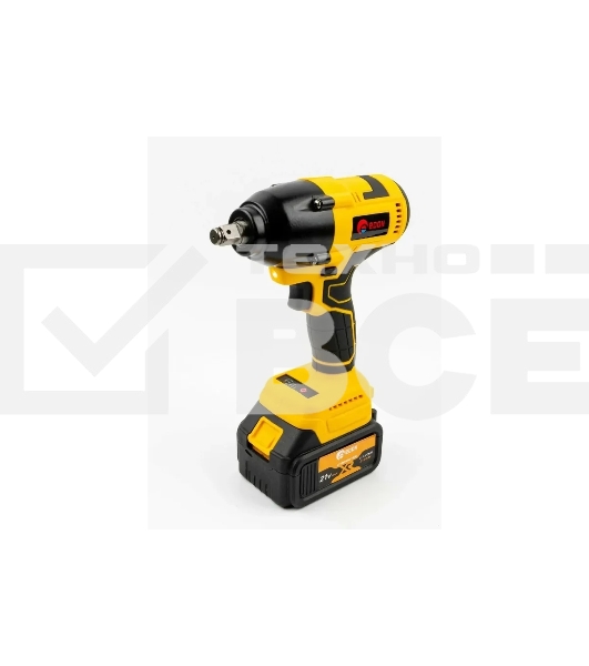 Гайковерт EDON AAW-21/300BL черный/желтый 25088