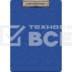 Папка-планшет Silwerhof Eco A4 пластик 1мм синий, фото 1