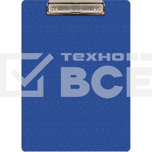 Папка-планшет Silwerhof Eco A4 пластик 1мм синий