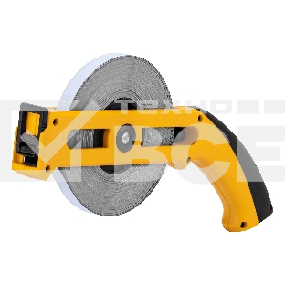 Рулетка геодезическая Denzel 50 м х 13 мм, открытый корпус, металлическая лента