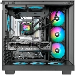 Система жидкостного охлаждения Thermaltake LA360 ARGB Soc-AM5/AM4/1200/1700/1851 черный 4-pin 38.35dB Al+Cu Ret (CL-W459-PL12SW-A), фото2