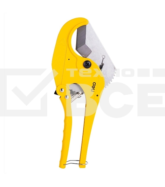 Труборез для пластиковых труб Deli DL2509 диаметр реза до 63мм, сталь 3Cr13, корпус из алюминиевого сплава