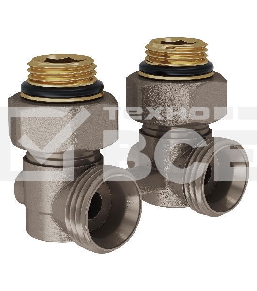 Узел нижнего подключения Royal Thermo угловой 1/2