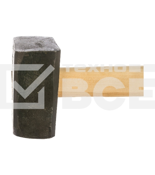 Кувалда Сибртех, 3000 г, кованая головка, деревянная рукоятка 380 мм