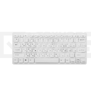 Клавиатура проводная OLMIO CK-05 компактная белый