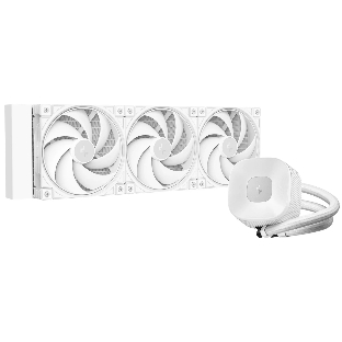 Система водяного охлаждения Deepcool LE360 V2 Pure Soc-AM5/AM4/1200/1700/1851 белый 4-pin 19-31.6dB Al 250W 1554gr Ret (R-LE360PURE-WHLNMD-G-1)