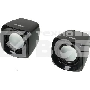 Акустическая система SVEN 120 2.0 черный 5Вт