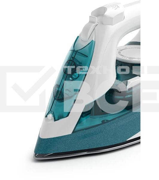 Утюг Candy CI-106 белый/бирюзовый, 3200 Вт, 180 г/мин, 400 мл