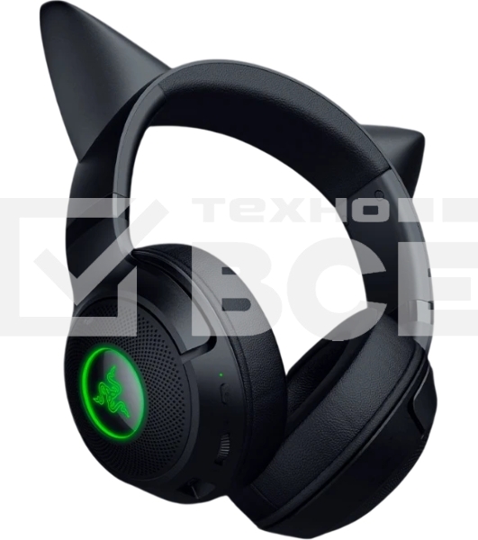Гарнитура Razer Kraken Kitty V2 BT чёрный, беспроводная, Bluetooth, подсветка Razer Chroma RGB