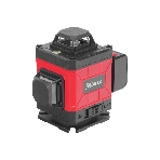 Лазерный уровень м-призм. MTX ML 360-4 Basic SET, 30 м, зеленый луч, акк. Li 3000 мА·ч, сумка, фото 1