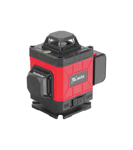 Лазерный уровень м-призм. MTX ML 360-4 Basic SET, 30 м, зеленый луч, акк. Li 3000 мА·ч, сумка