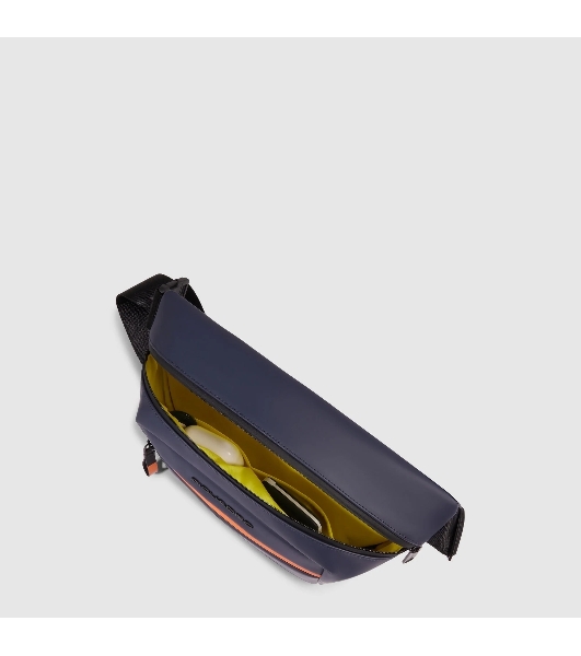 Сумка поясная Piquadro C2OW CA6940C2OW/BLU синяя полиуретан
