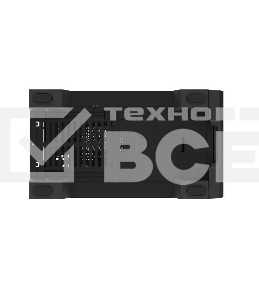 Компьютерный корпус ZALMAN Z1 ICEBERG, MicroATX, BLACK, WINDOW, 2xCOMBO (3.5