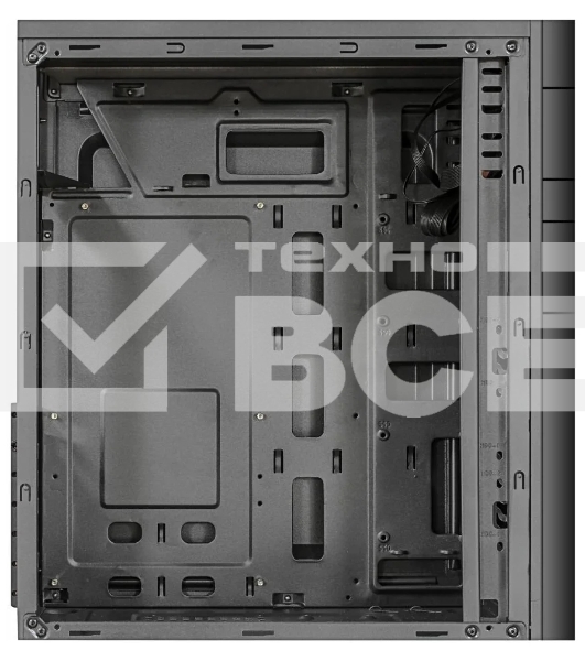 Компьютерный корпус Ginzzu A190 2*USB 2.0,AU w/o PSU