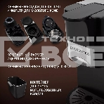 Кофеварка Polaris PCM 2020 3-in-1 черный/нержавеющая сталь, исп. кофе - молотый/капсулы, 0.8 л, 1450 Вт, 20 Бар., фото5
