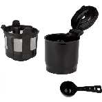 Кофеварка капельная Kitfort КТ-797 черный/нержавеющая сталь, исп. кофе - молотый, 0.42 л, 800 Вт., фото2