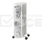 Масляный обогреватель Engy EN-1307F Classic (7 секций), белый, 2000 Вт, 25 м2, термостат, фото 1